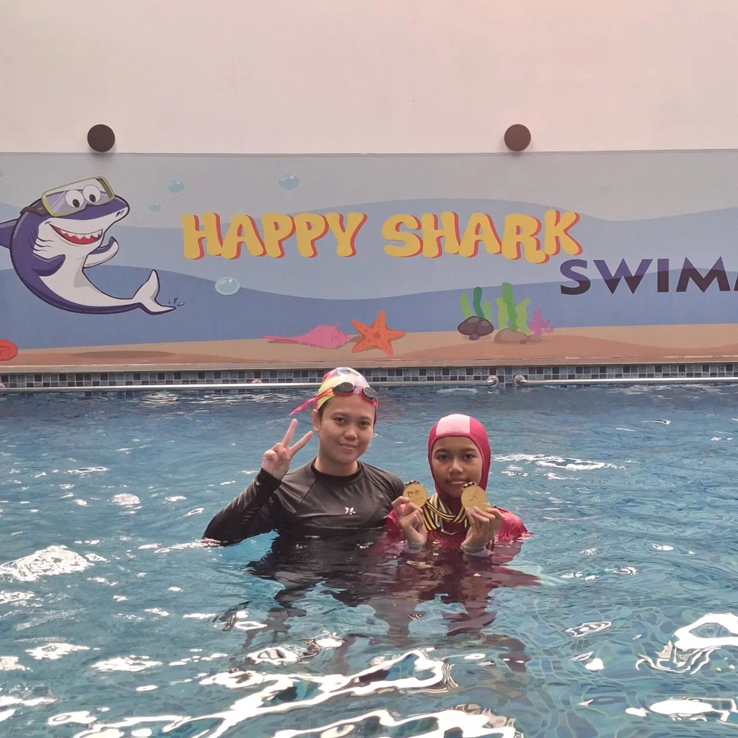 Latihan Pernapasan — Happy Shark Swimming School